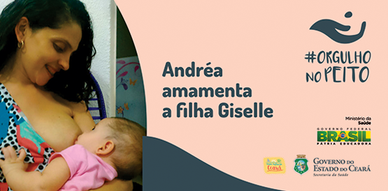 #Orgulhonopeito: quem amamenta cuida da saúde e compartilha amor