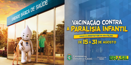Campanha contra paralisia infantil será lançada sexta-feira, 14