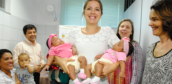 Sala de amamentação amplia vínculo entre mãe e filho