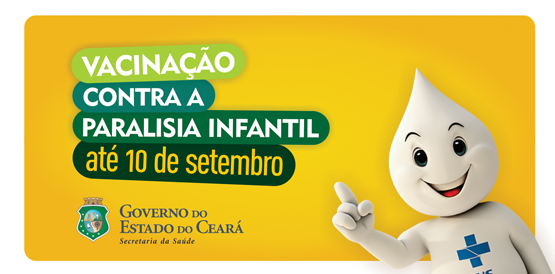 Vacinação contra pólio: municípios têm até dia 10 para cumprir meta