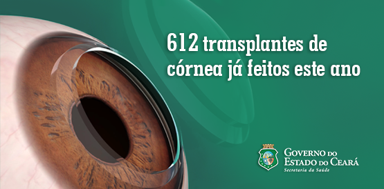 Transplantes de córnea no Ceará este ano já supera número de 2014