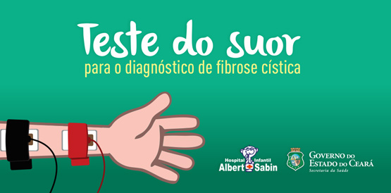 Albert Sabin realiza teste do suor para diagnóstico de fibrose cística