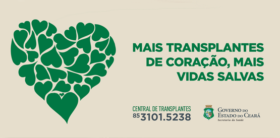 Ceará já fez mais transplantes de coração este ano que em todo o ano passado