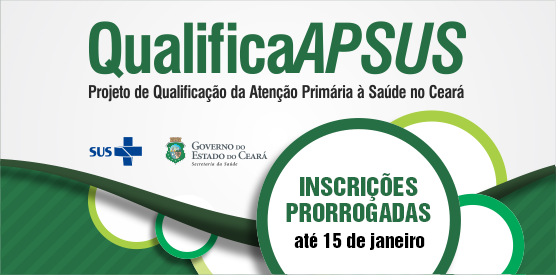 Inscrições do QualificAPSUS são prorrogadas até 15 de janeiro