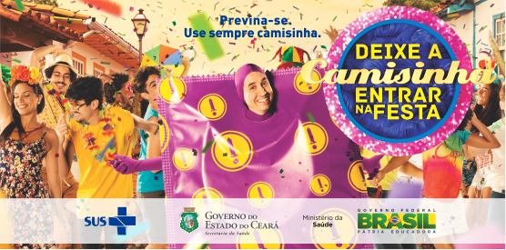 3,8 milhões de camisinhas para prevenir DSTs no carnaval