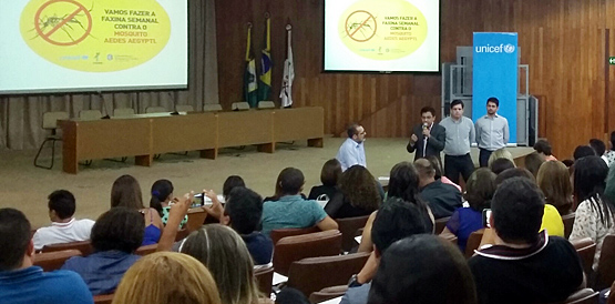 Municípios com mobilização contra mosquito têm ponto extra no Selo Unicef