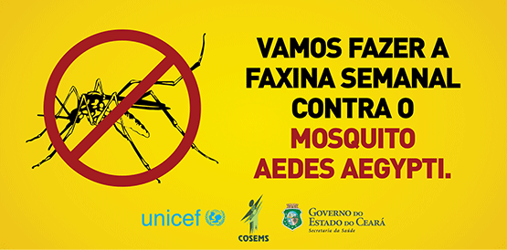 Selo Unicef terá ‘ponto extra’ para municípios que realizam mobilização contra Aedes aegypti