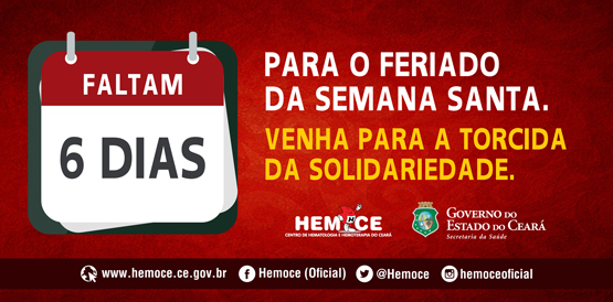 Torcedores se unem para doar sangue neste sábado, 19