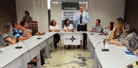 Secretário-adjunto dá posse ao Comitê Estadual da Tuberculose