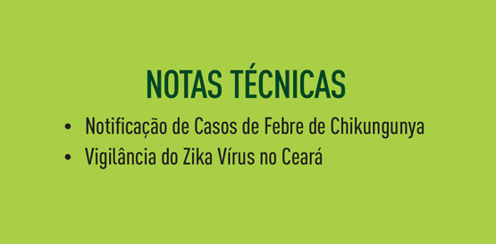 Sesa divulga notas técnicas sobre chikungunya e zika