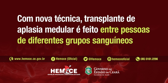 Ceará inova em técnica de transplantes de medula