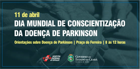 HGF alerta nesta segunda, 11, sobre primeiros sinais da doença de parkinson