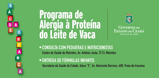 Saúde melhora atendimento a crianças com alergia ao leite de vaca