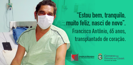Ceará faz mais transplantes de coração nos 4 primeiros meses deste ano