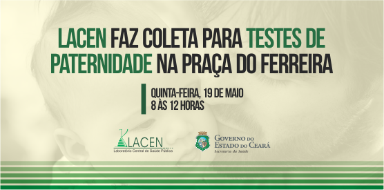 Lacen faz mutirão para testes de paternidade nesta quinta-feira, 19