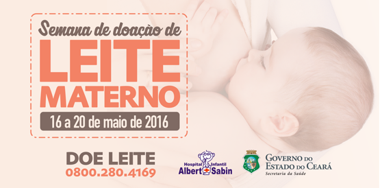 Albert Sabin comemora Semana de Doação de Leite Materno