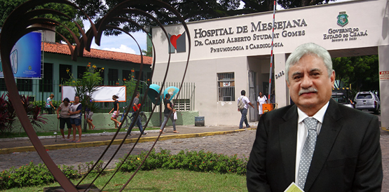 Posse do novo diretor do Hospital de Messejana nesta terça, 3