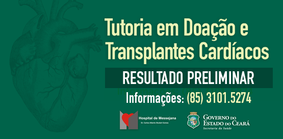 Sesa divulga resultado preliminar de seleção para tutoria em transplantes