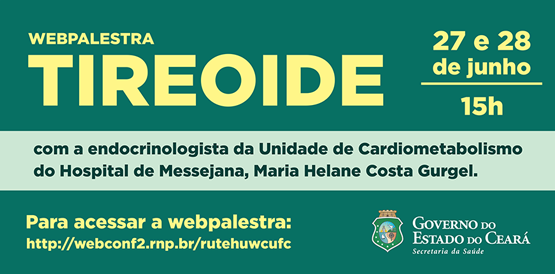 Endocrinologista fará dias 27 e 28 conferência sobre tireoide