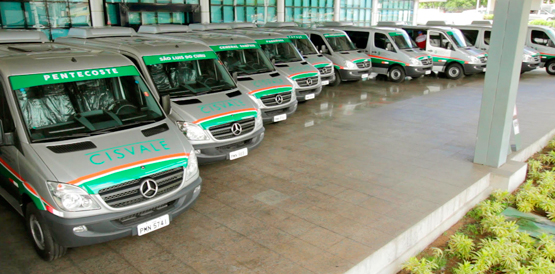 Região de Caucaia têm transporte sanitário para pacientes da policlínica