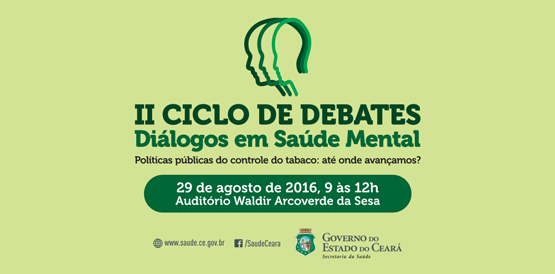 Secretaria da Saúde debate sobre controle de tabagismo e saúde mental