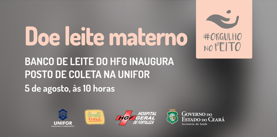 Mais uma opção para doar leite humano. Novo posto será inaugurado na sexta, 5