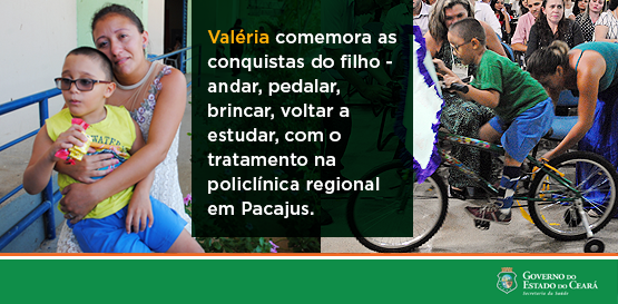 Com nova rede de saúde, Pedro Lucas realiza sonho de pedalar