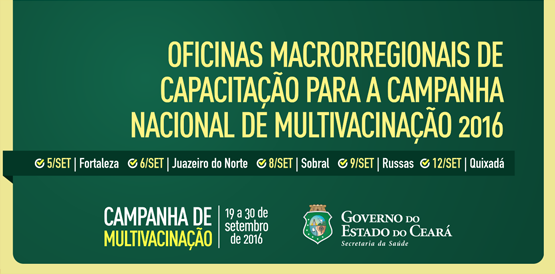 Oficinas preparam municípios para campanha de multivacinação