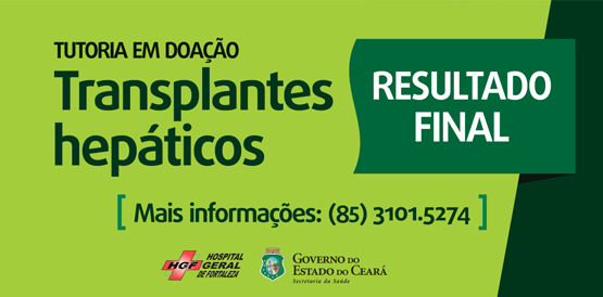 Seleção para tutoria de transplantes no HGF tem resultado final
