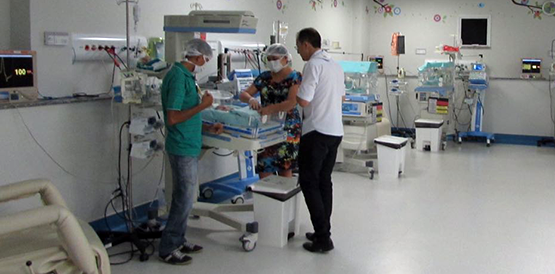 Serviço de neonatologia no Hospital Regional Norte comemora três anos