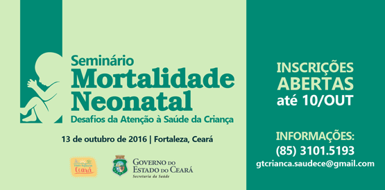 Inscrições abertas para seminário sobre mortalidade neonatal