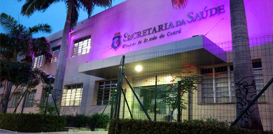 Iluminação especial na Sesa lembra luta contra hanseníase
