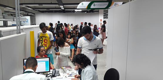Núcleos de saúde no Vapt Vupt têm mais de 2 mil atendimentos