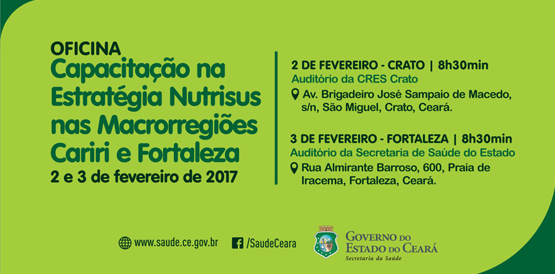 Saúde capacita profissionais de 22 municípios na Estratégia NutriSUS