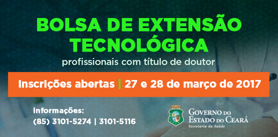Sesa inscreve para bolsa de extensão tecnológica
