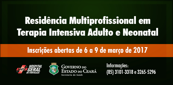Saúde abre inscrições para residência multiprofissional no HGF
