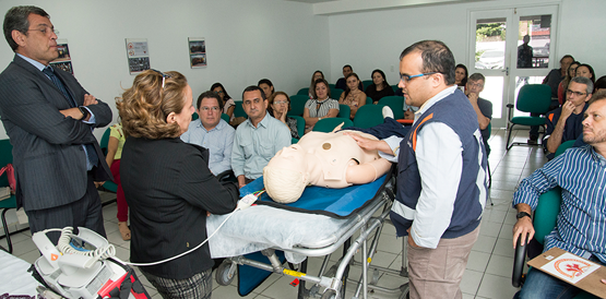 SAMU conclui treinamento para tratamento de infarto do miocárdio