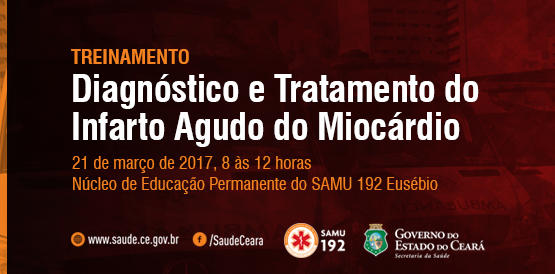 SAMU treina profissionais para tratamento de infarto do miocárdio