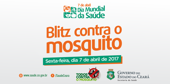 Blitz mobiliza população contra o mosquito no Dia Mundial da Saúde