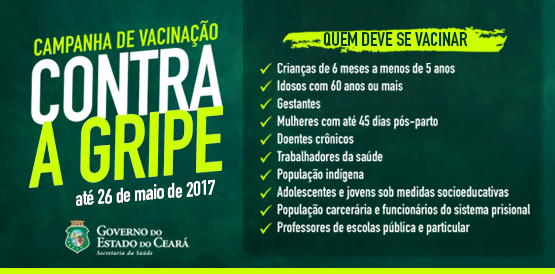 Cobertura da vacinação contra gripe está em 16%. Meta é 90%