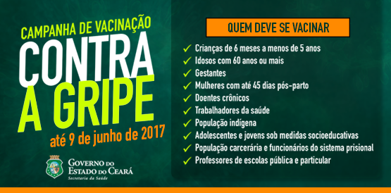 Vacinação contra a gripe prorrogada até 9 de junho