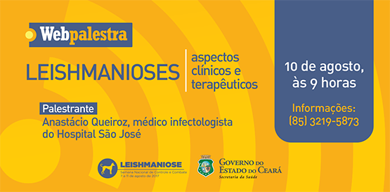 Webpalestra aborda aspectos clínicos e terapêuticos das leishmanioses