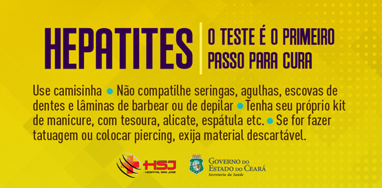 HSJ orienta sobre prevenção a hepatites virais