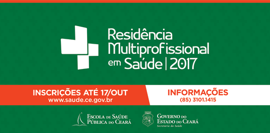 Escola de Saúde Pública inscreve para residência multiprofissional