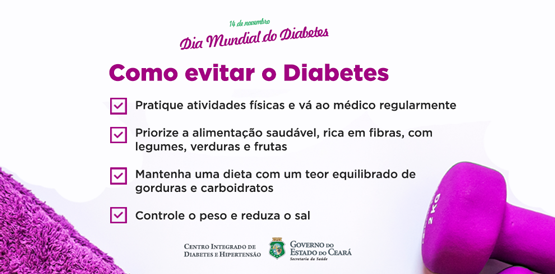 Dia Mundial do Diabetes: controle é fundamental para se ter qualidade de vida