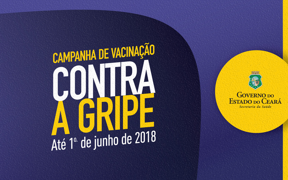 Com um mês de campanha, Ceará é terceiro estado que mais vacinou contra gripe