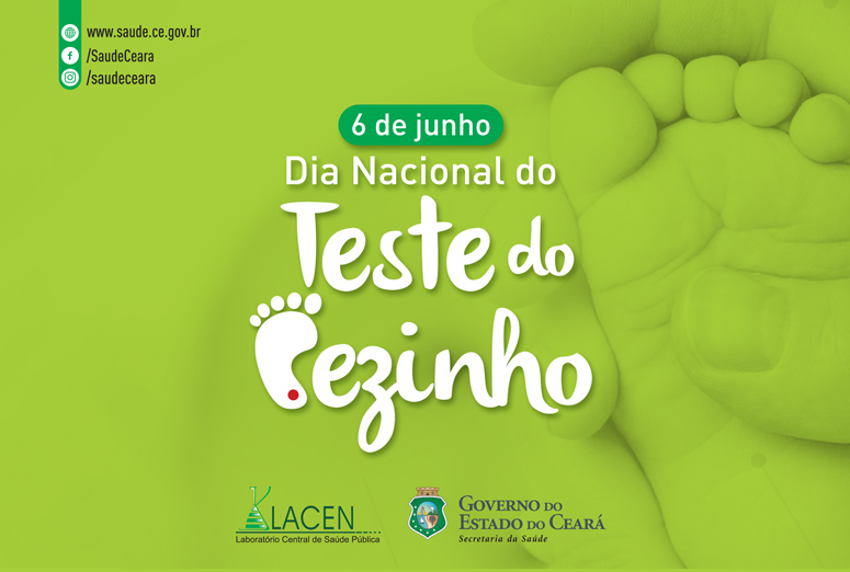Lacen já realizou mais de 269 mil exames para teste do pezinho em 2018