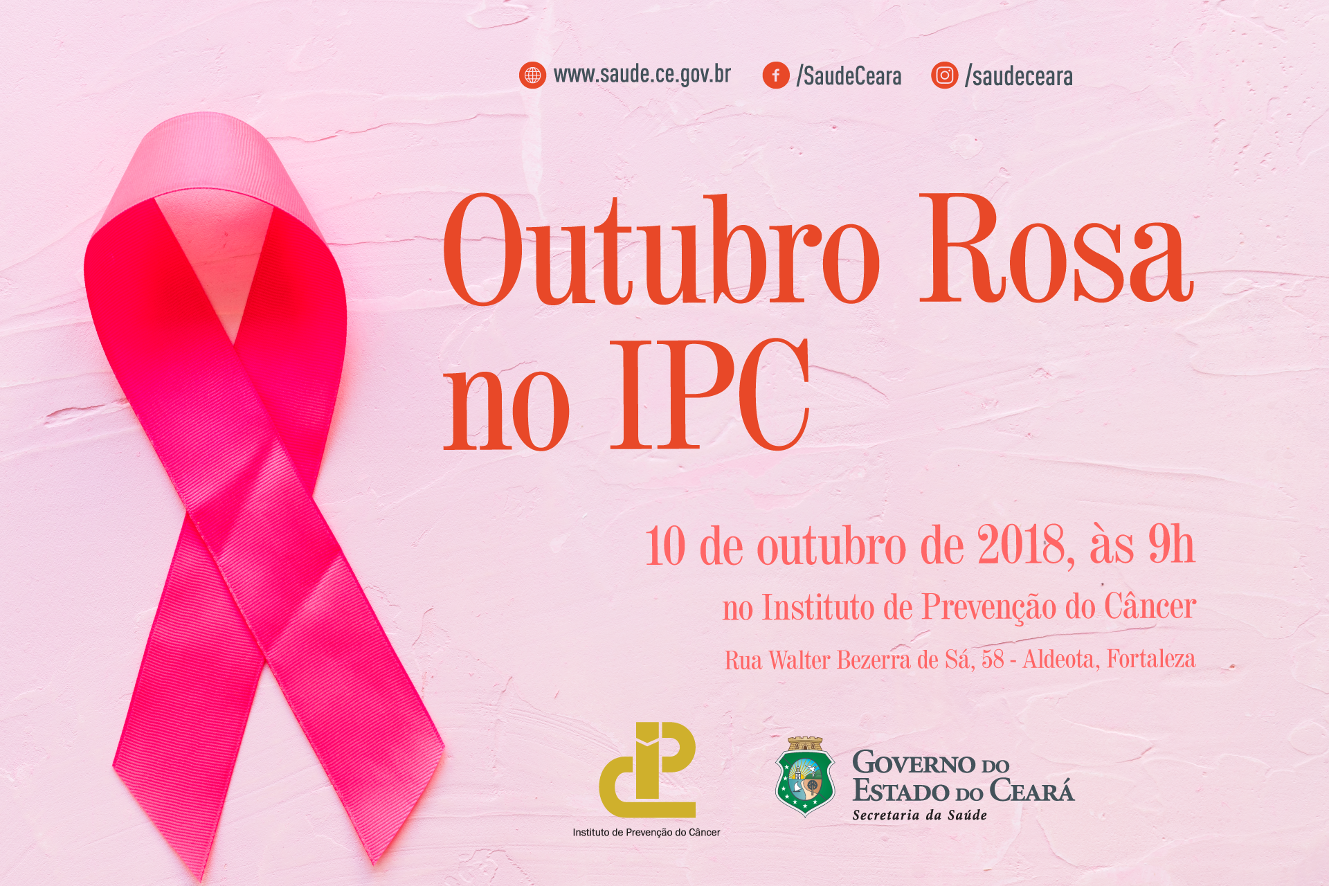 Instituto de Prevenção do Câncer  tem educação como foco no Outubro Rosa