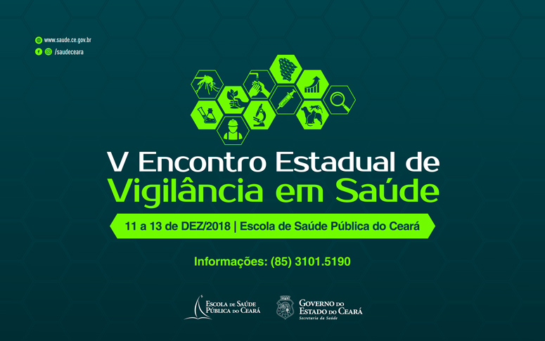 V Encontro Estadual de Vigilância em Saúde começa nesta terça, 11