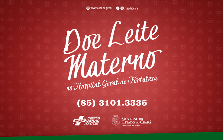 Antes do feriado de Natal, doe leite materno
